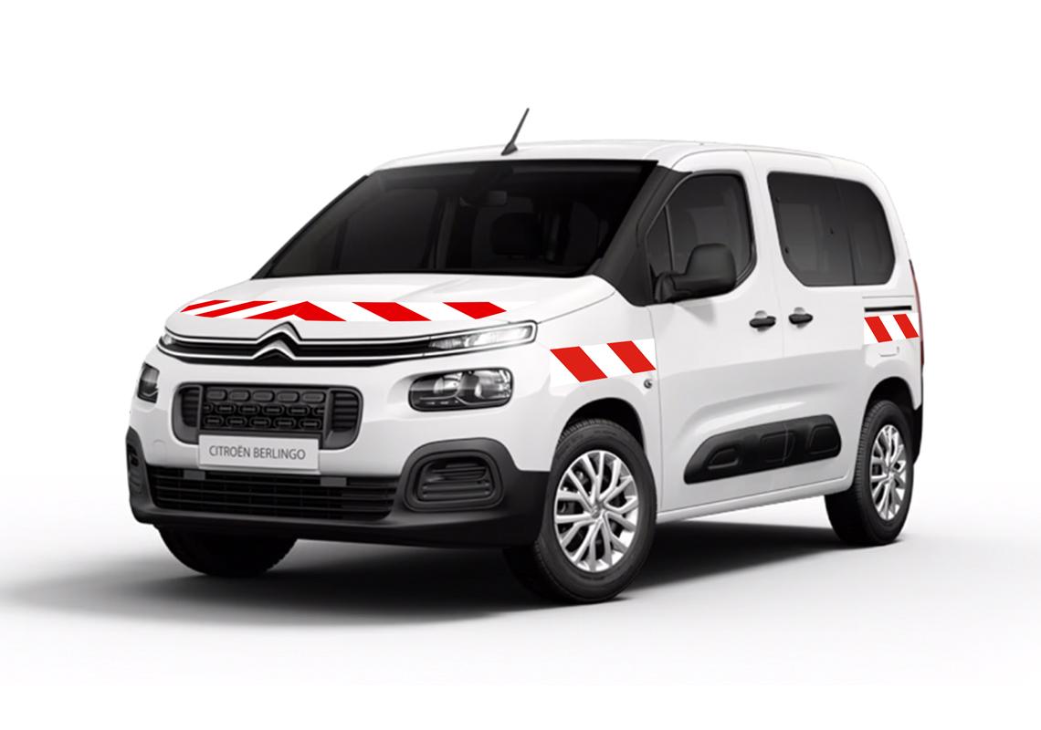 Vorgeschnittenes Markierungsset Klasse A CITROËN BERLINGO 2018-2023